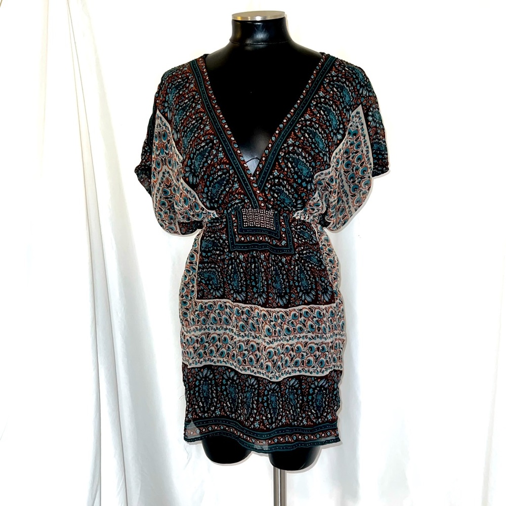 Empire waist Handkerchief blouse